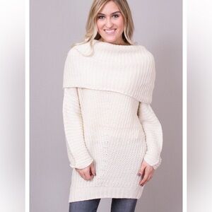 Chic oversized sweater